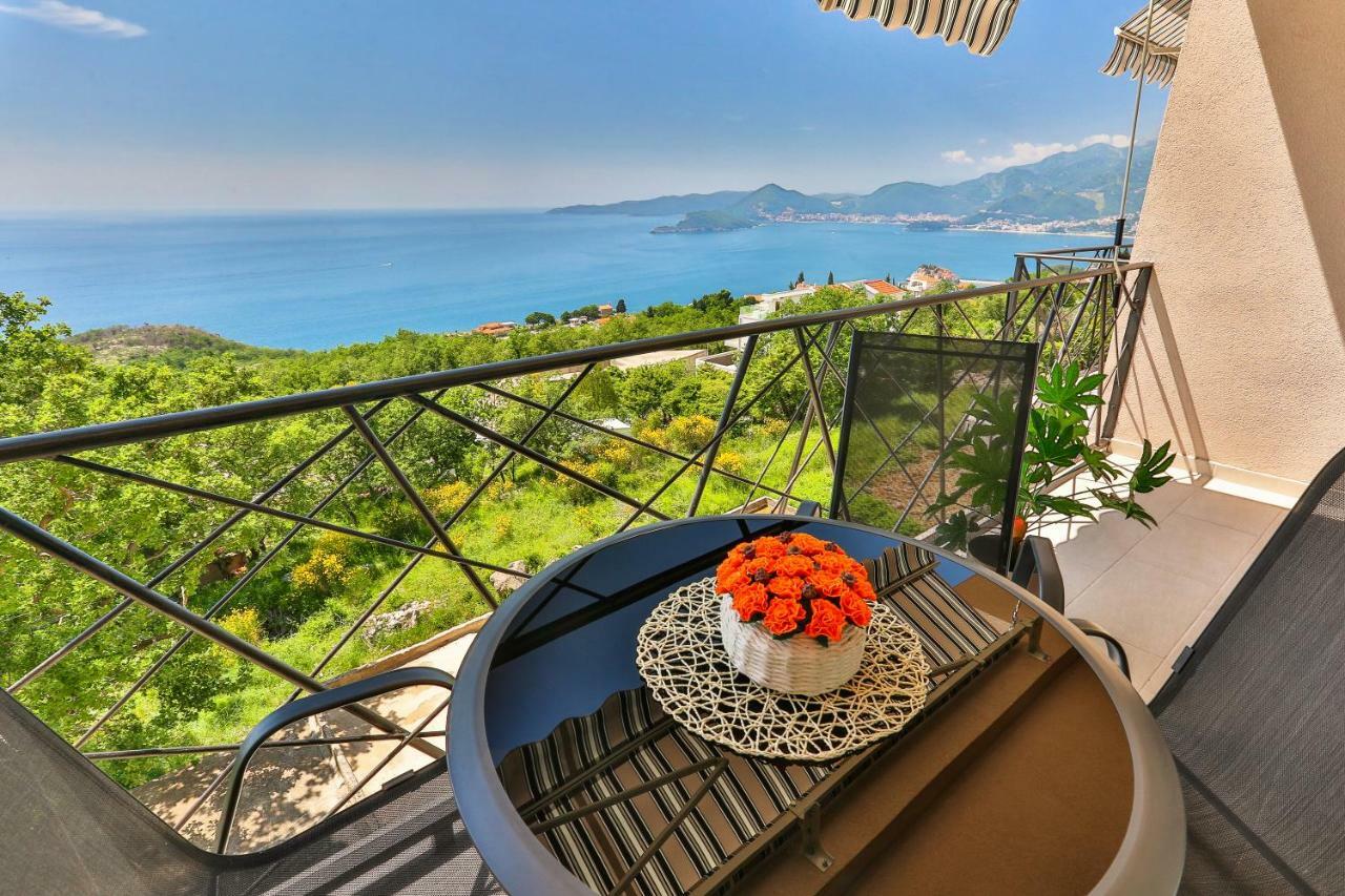 Apartmani Visum Sveti Stefan Exterior foto
